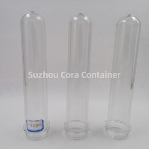 32mm 85g Halsgröße36mm Pet Foaming Bottle Preform für Kosmetikverpackungen